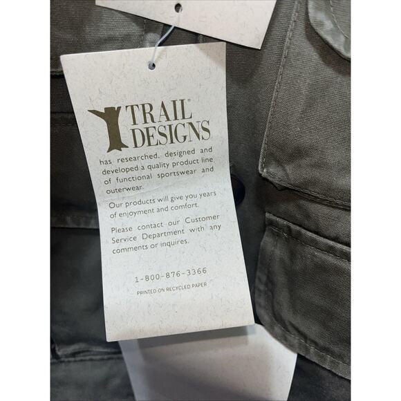 Trail Designs TV-800 Fishing Sport Hunting Photography Vest Men’s XL Vintage - Picture 8 of 12